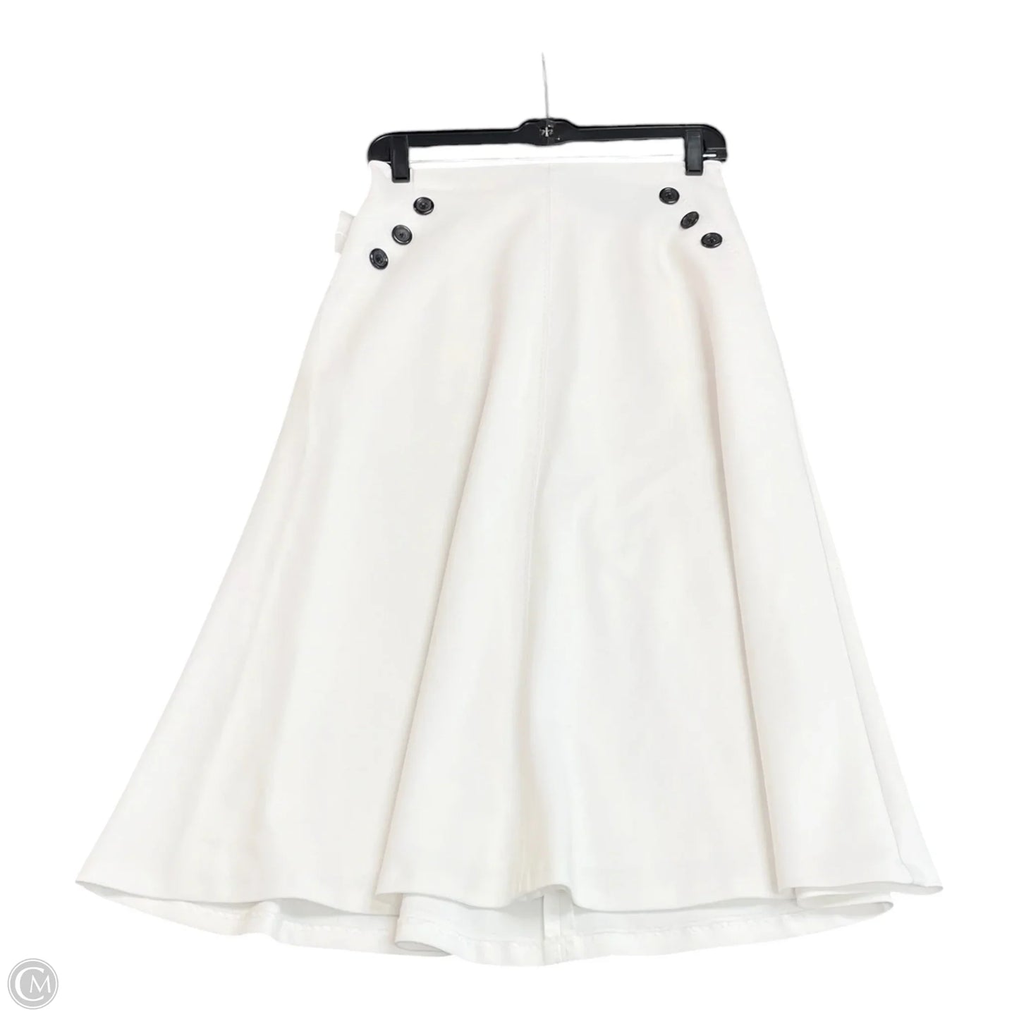 Skirt Midi By White House Black Market In White, Size: 2