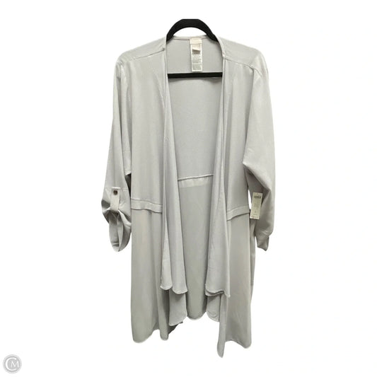 Jacket Other By Chicos In Grey, Size: Xl