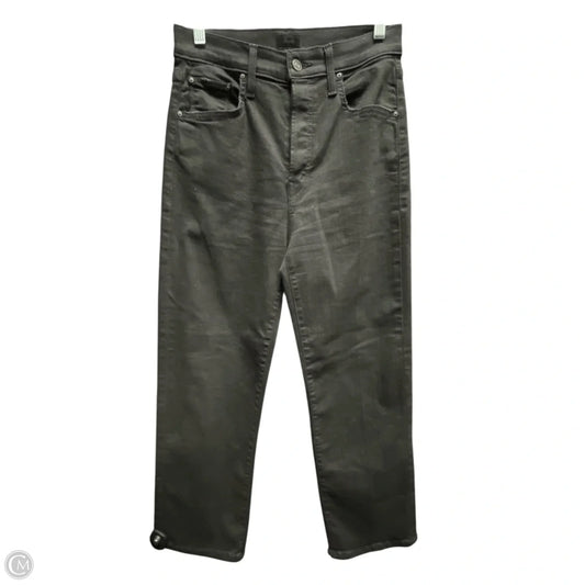Jeans Wide Leg By Mother In Black, Size: 28
