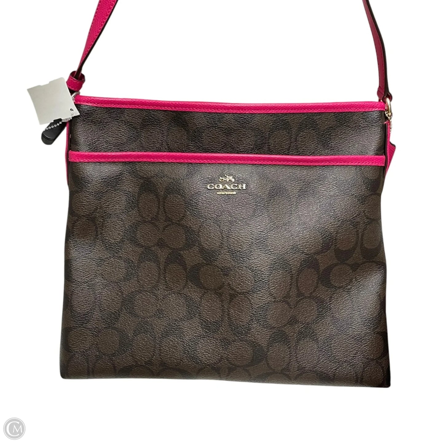 Crossbody Designer By Coach, Size: Medium