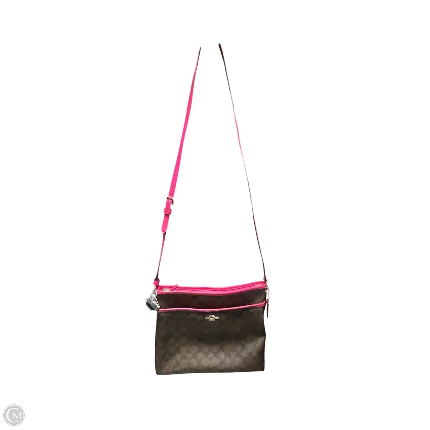 Crossbody Designer By Coach, Size: Medium