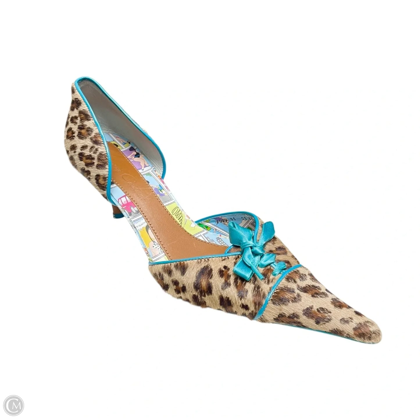 Shoes Heels Stiletto By  CINDY SAYS COUTURE In Animal Print, Size: 11