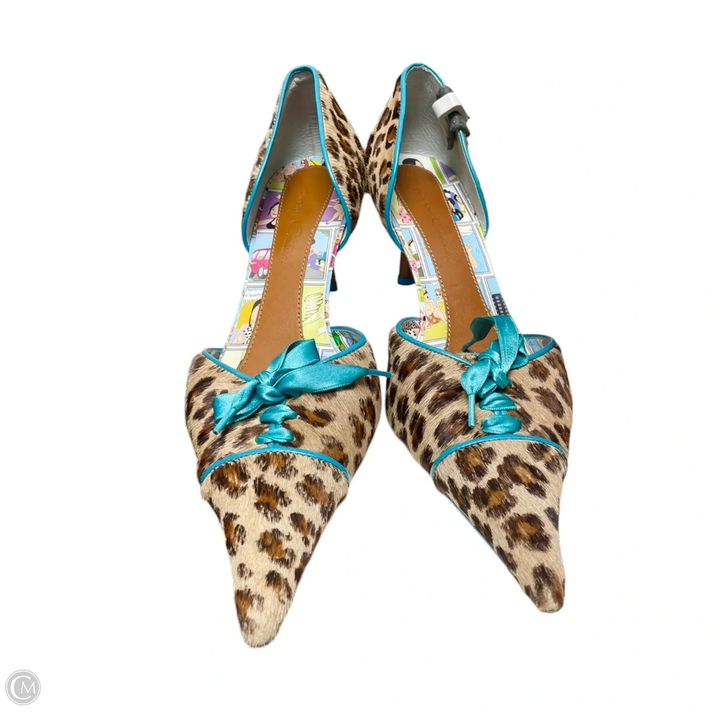 Shoes Heels Stiletto By  CINDY SAYS COUTURE In Animal Print, Size: 11
