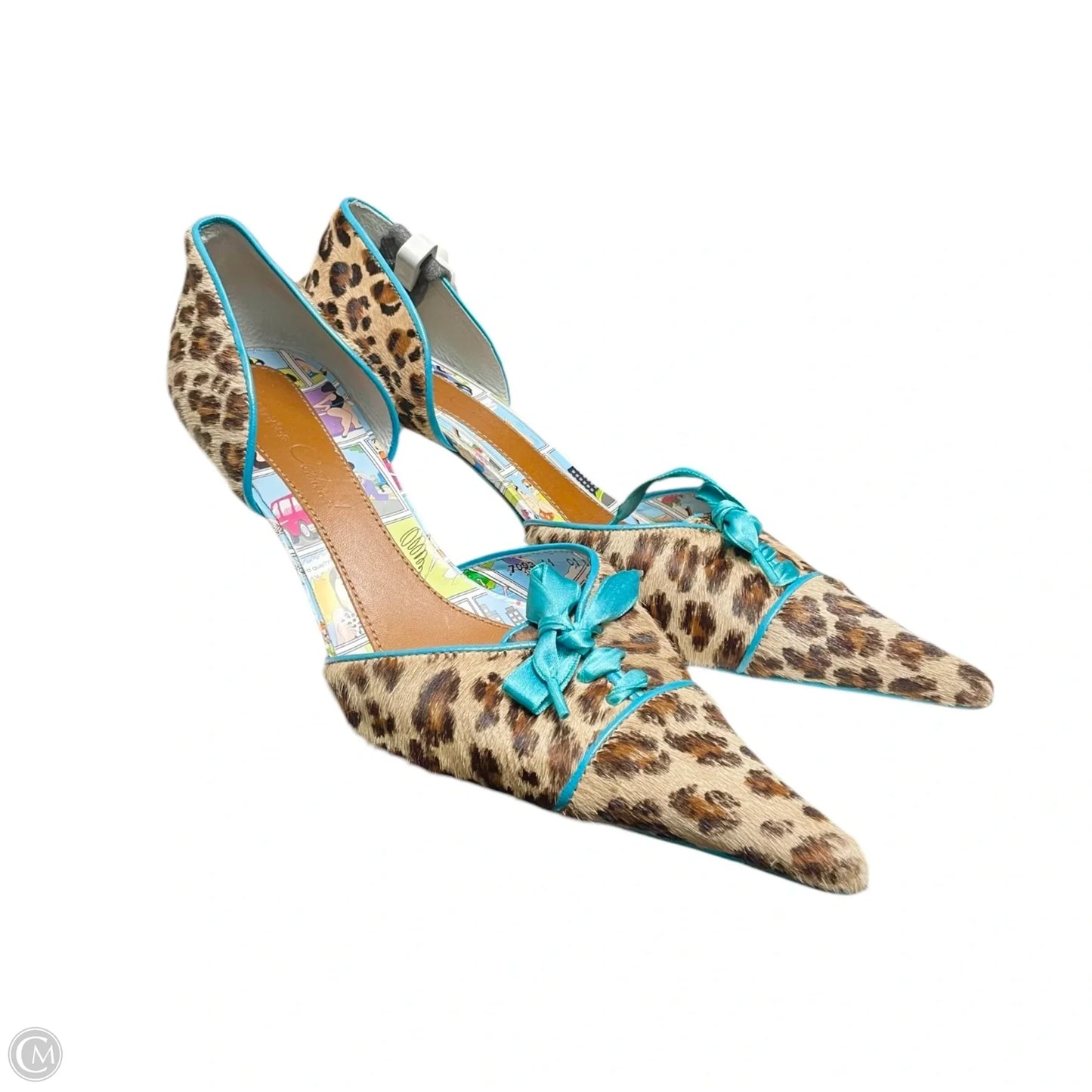 Shoes Heels Stiletto By  CINDY SAYS COUTURE In Animal Print, Size: 11