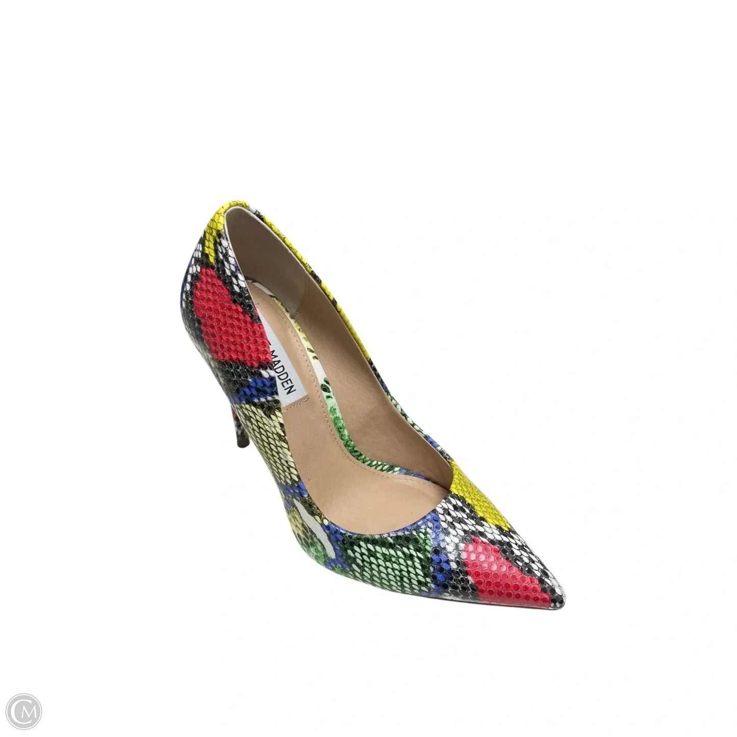 Shoes Heels Stiletto By Steve Madden In Snakeskin Print, Size: 5.5