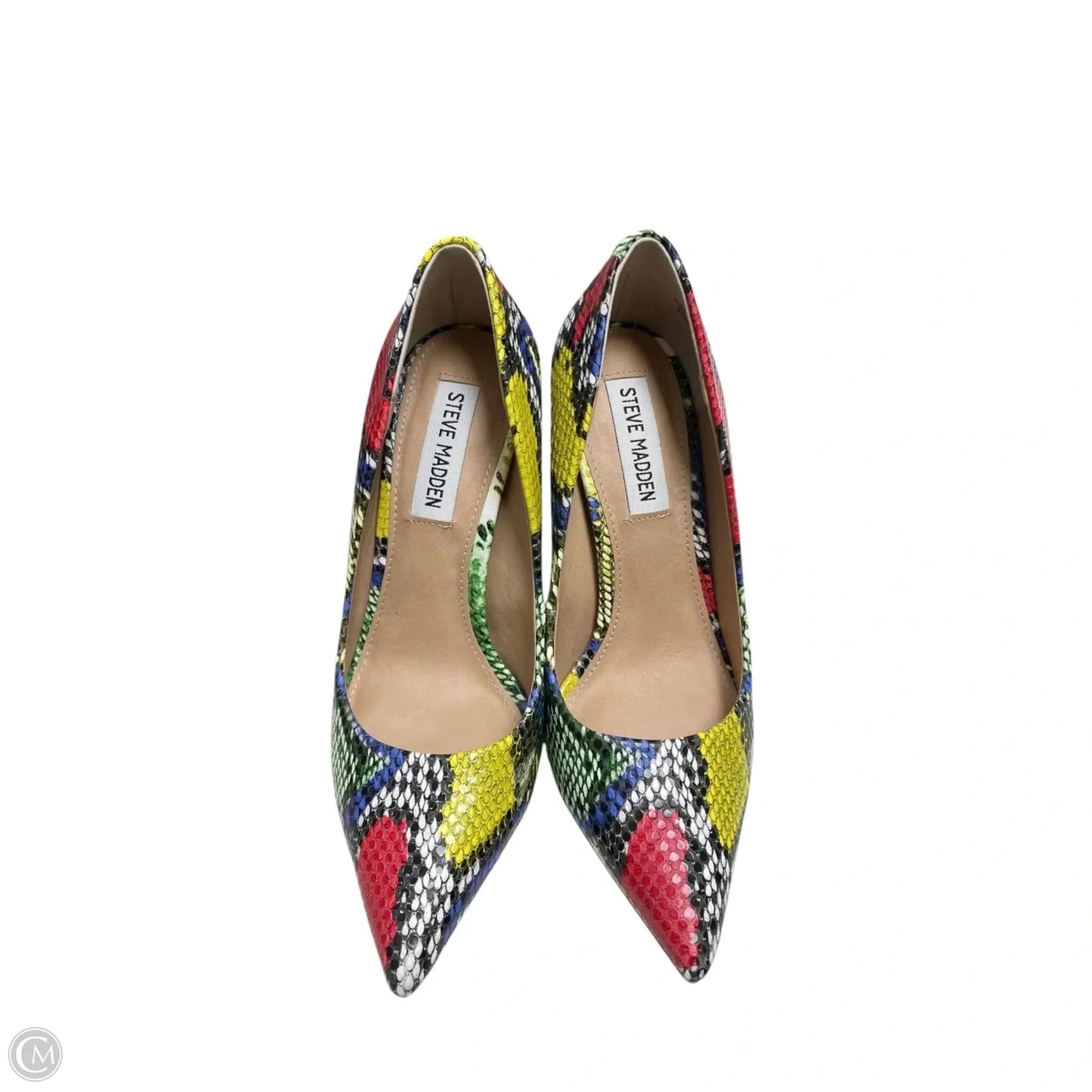 Shoes Heels Stiletto By Steve Madden In Snakeskin Print, Size: 5.5