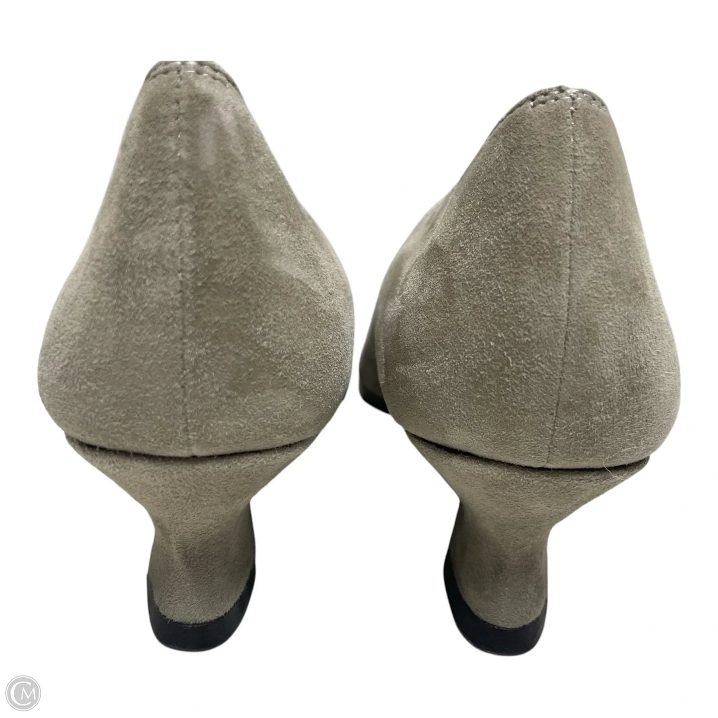 Shoes Heels Wedge By Vaneli In Beige, Size: 10