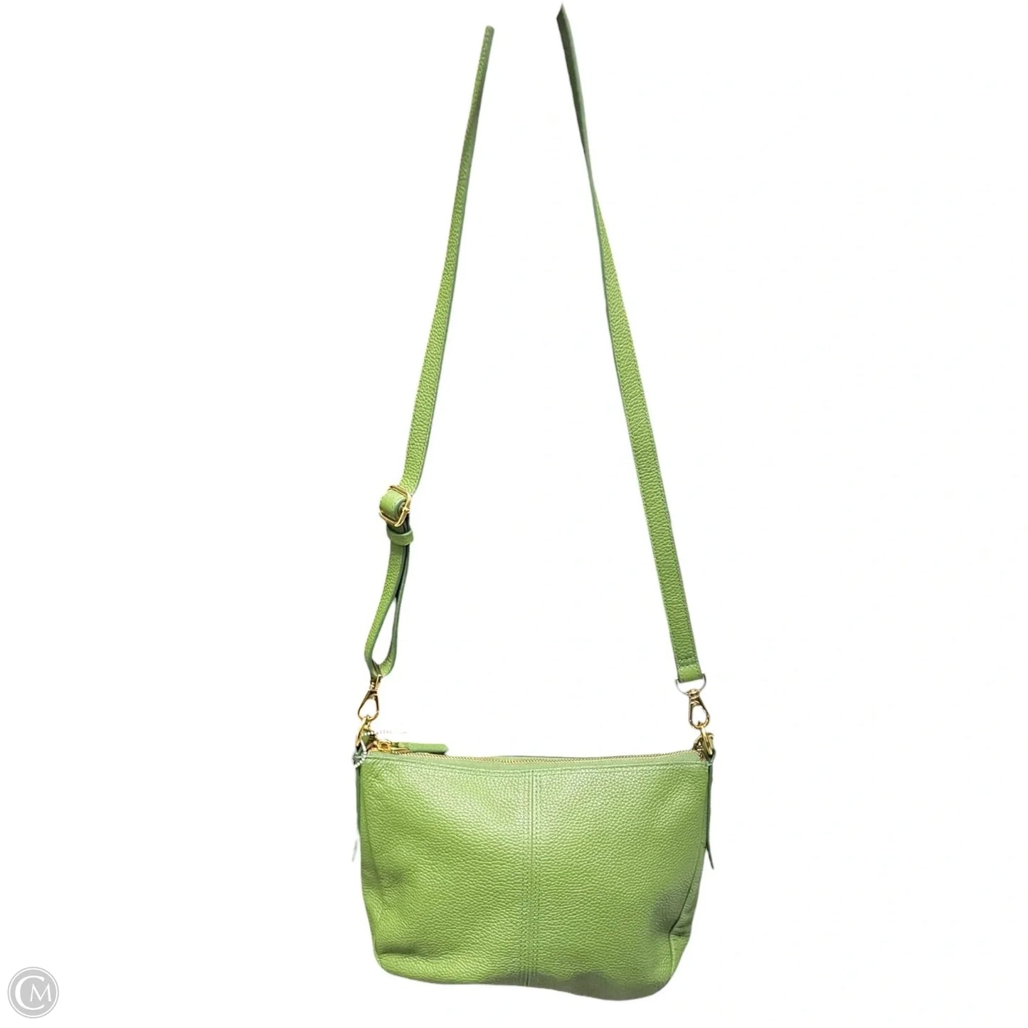 Crossbody Leather By Fossil, Size: Medium