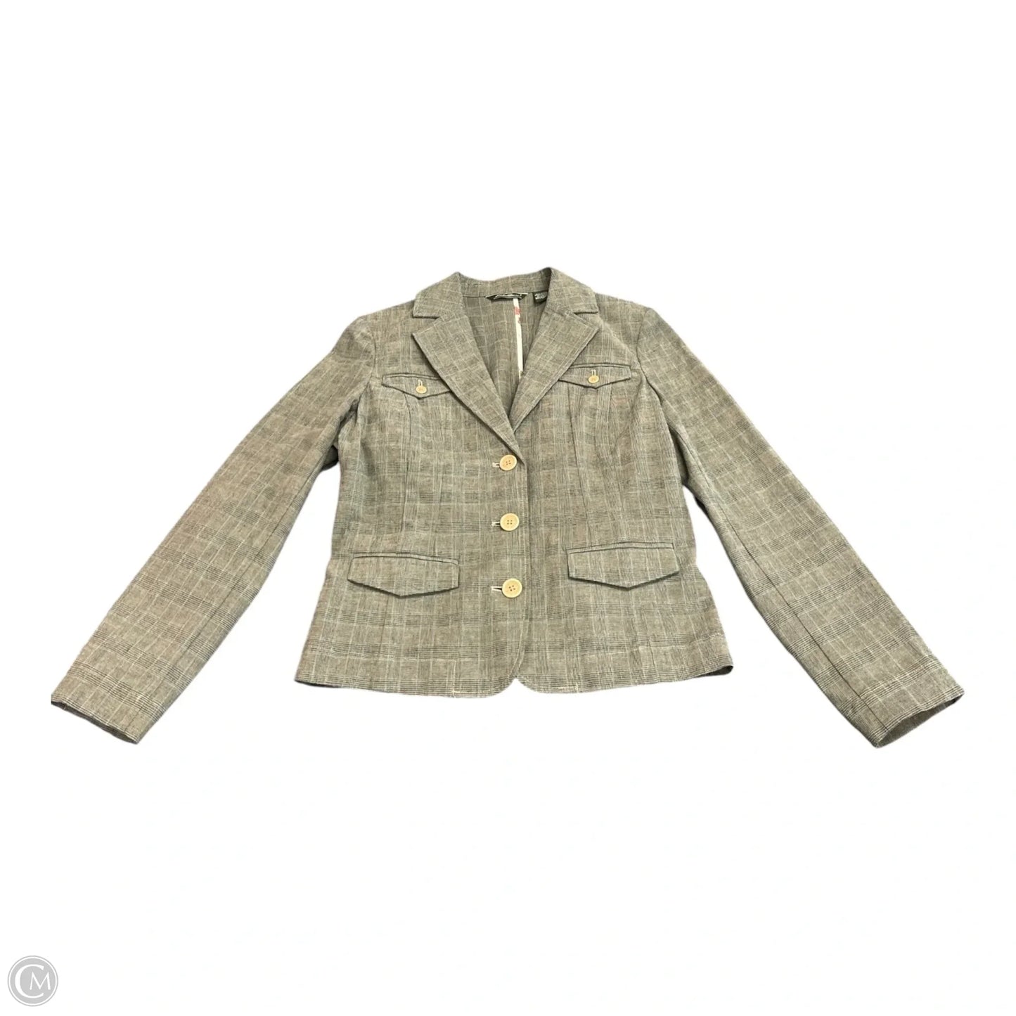 Blazer By Eddie Bauer In Plaid Pattern, Size: 12