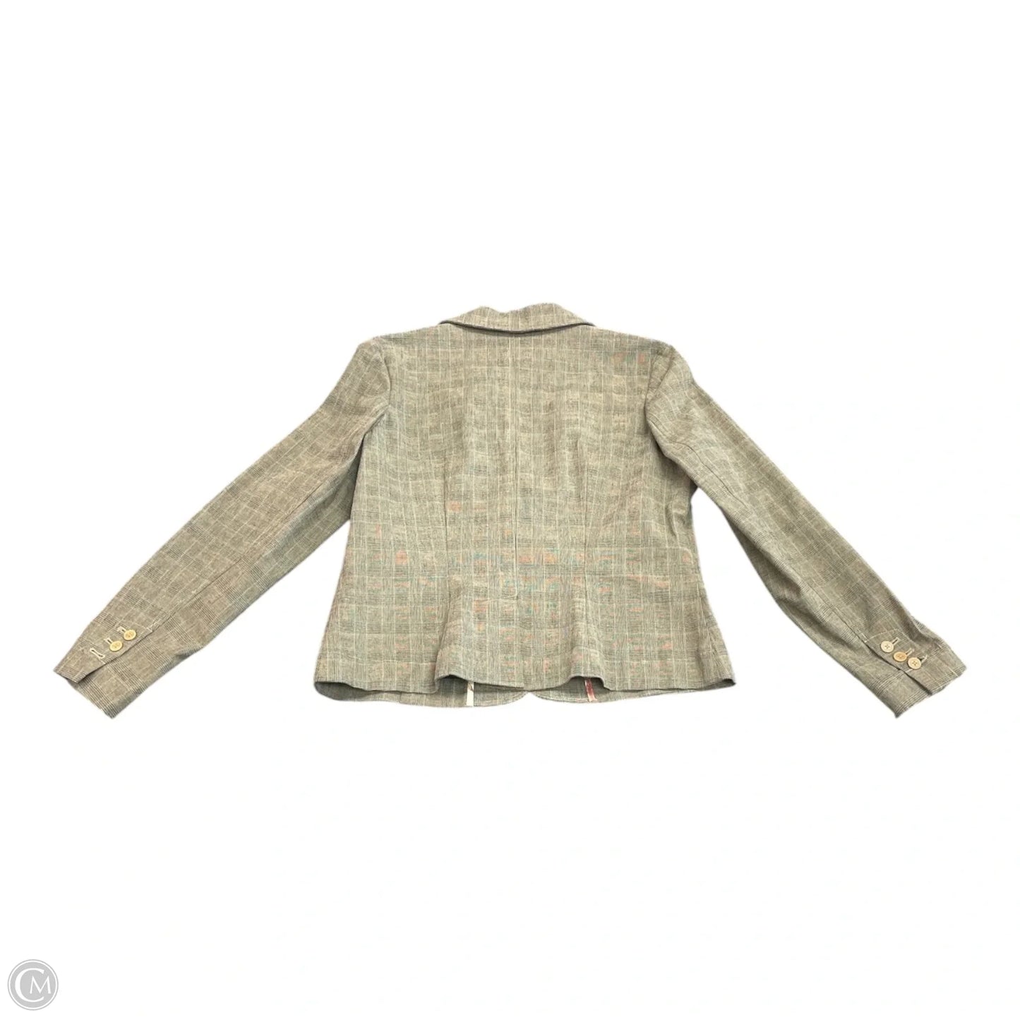 Blazer By Eddie Bauer In Plaid Pattern, Size: 12
