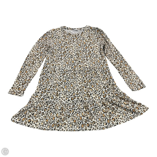 Dress Casual Short By Zara In Animal Print, Size: L