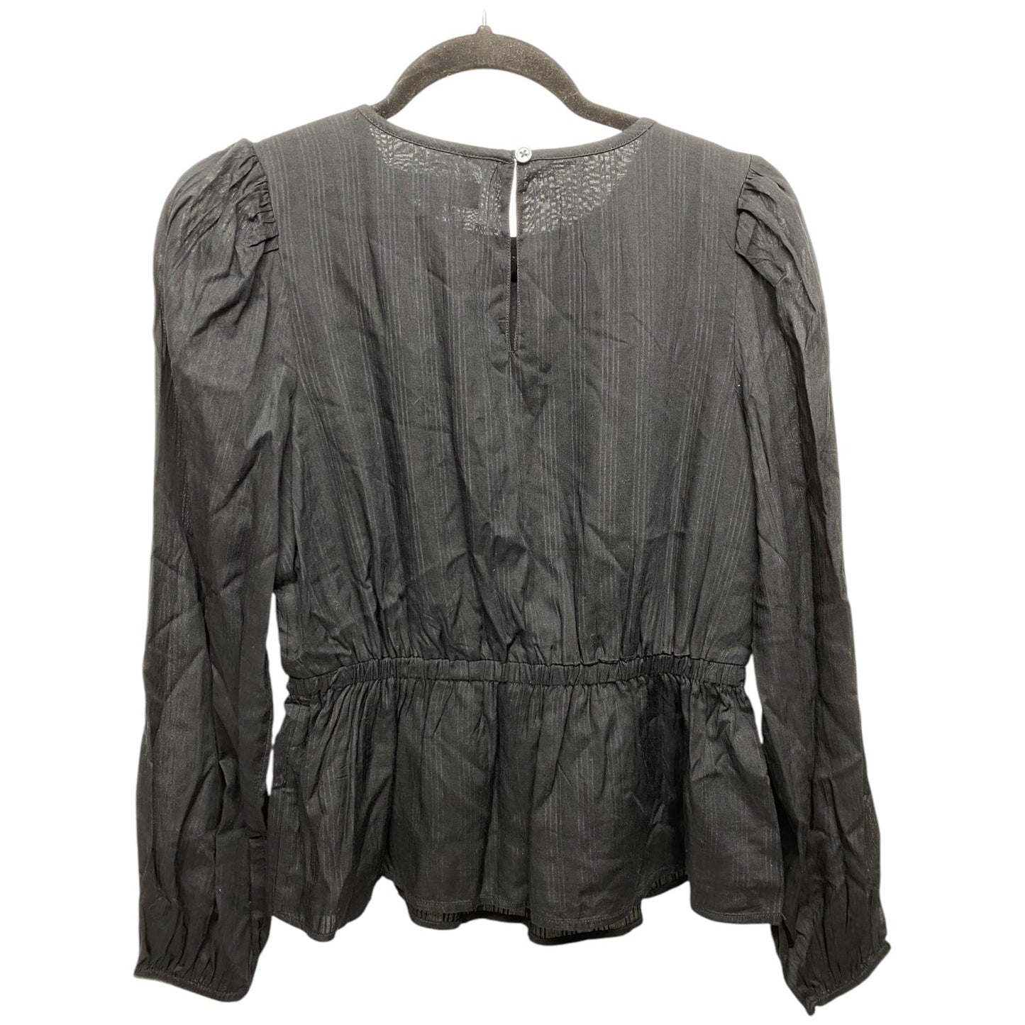 Top Long Sleeve By Loft In Black, Size: Xs