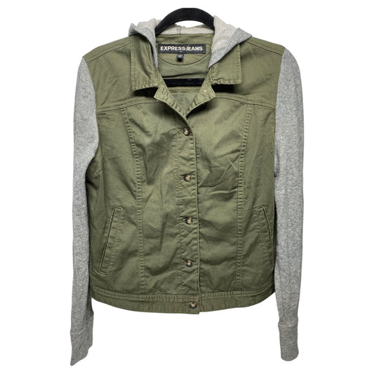 Jacket Other By Express Design Studio In Green, Size: M