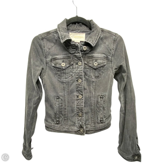 Jacket Denim By Pilcro In Black, Size: Xs