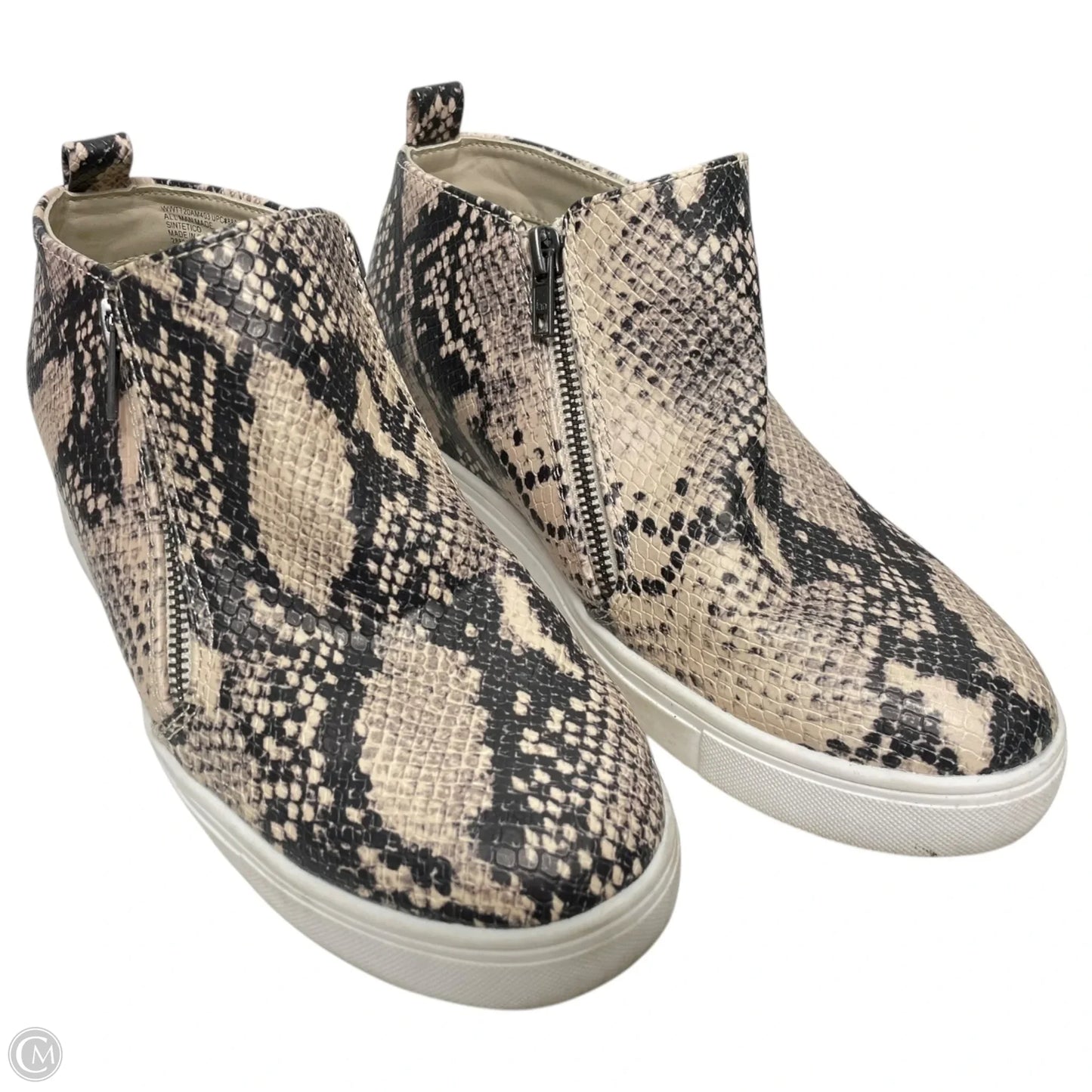 Shoes Sneakers By Time And Tru In Snakeskin Print, Size: 7.5