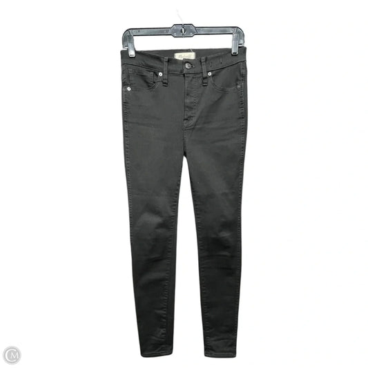 Jeans Skinny By Madewell In Black, Size: 2