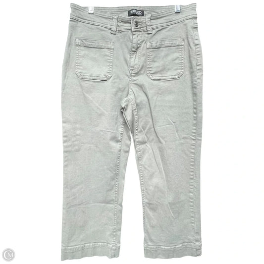 Pants Cropped By Buffalo David Bitton In Green, Size: 10