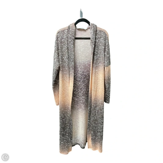 Cardigan By A.OK In Black & Orange, Size: S
