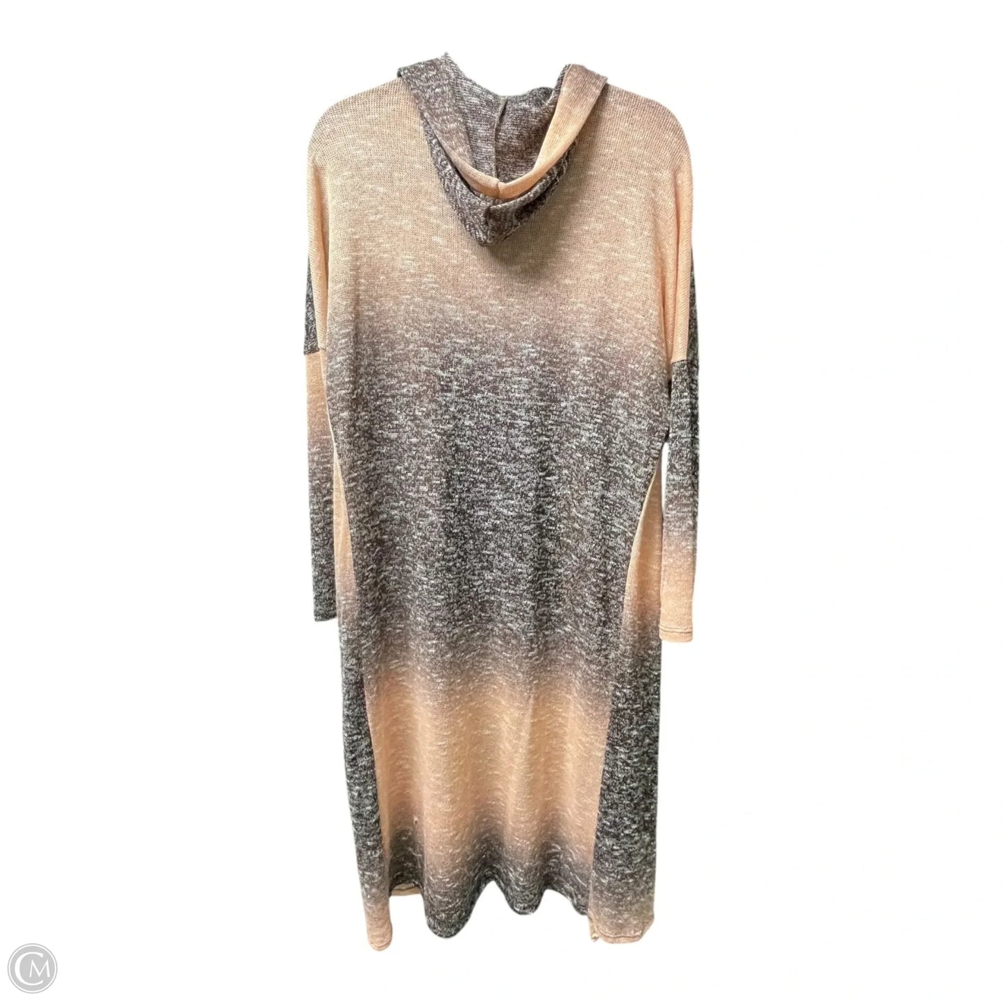Cardigan By A.OK In Black & Orange, Size: S