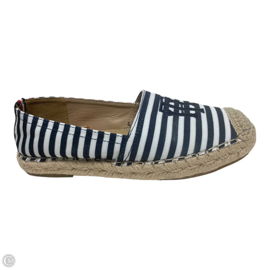 Shoes Flats By Tommy Hilfiger In Striped Pattern, Size: 6.5