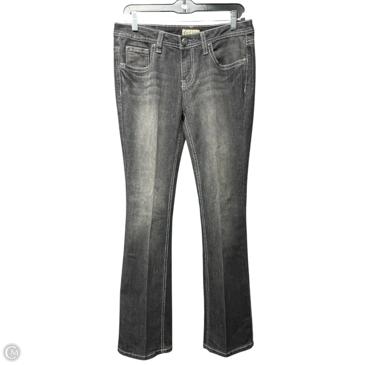 Jeans Boot Cut By Earl Jean In Grey, Size: 6