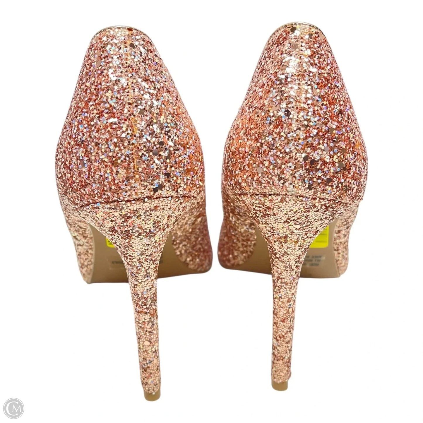 Shoes Heels Stiletto By Charlotte Russe In Rose Gold, Size: 10