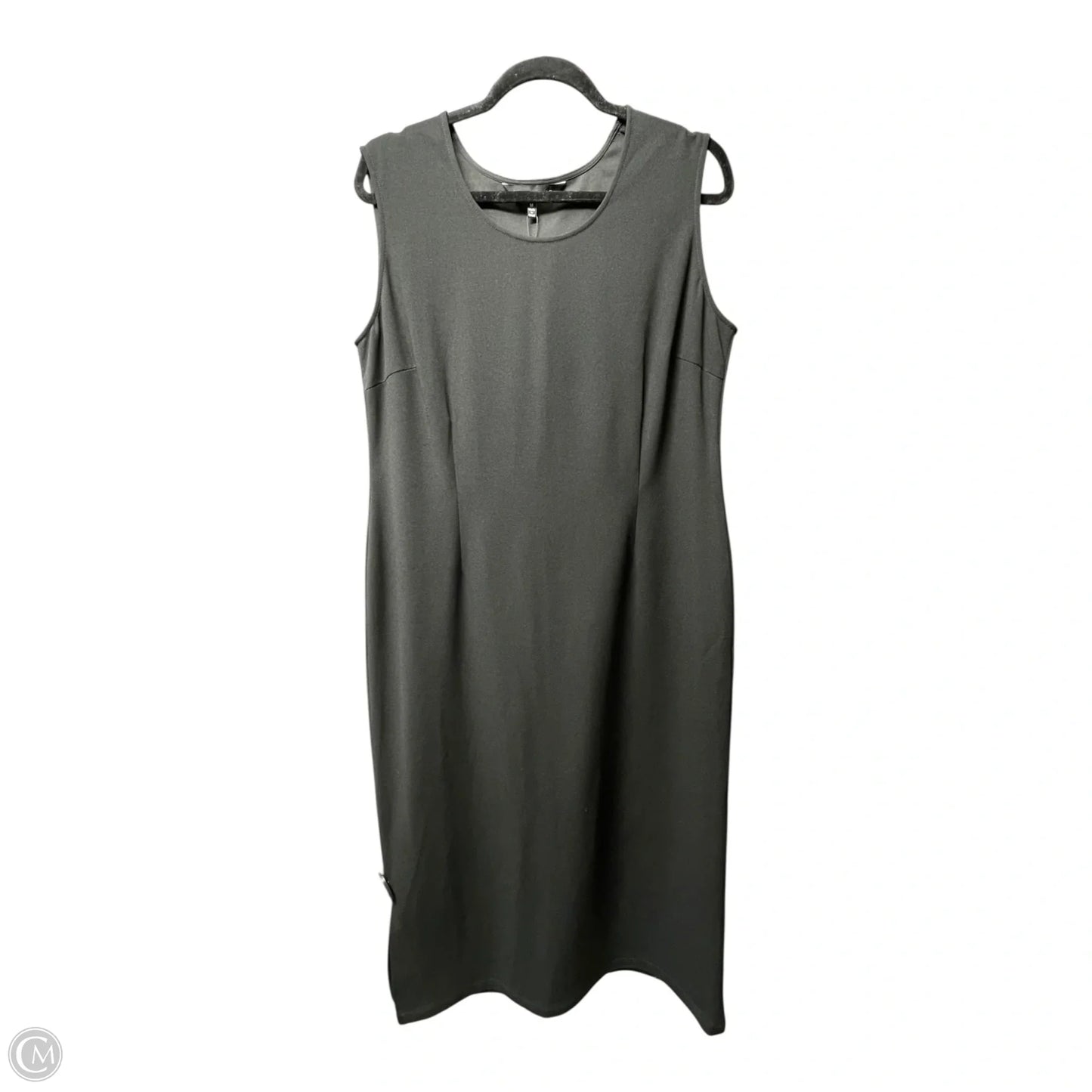 Dress Casual Midi By Ming Wang In Black, Size: M