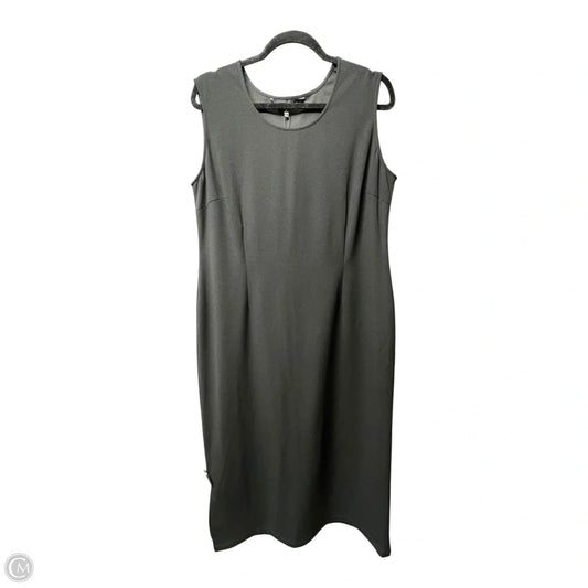 Dress Casual Midi By Ming Wang In Black, Size: M