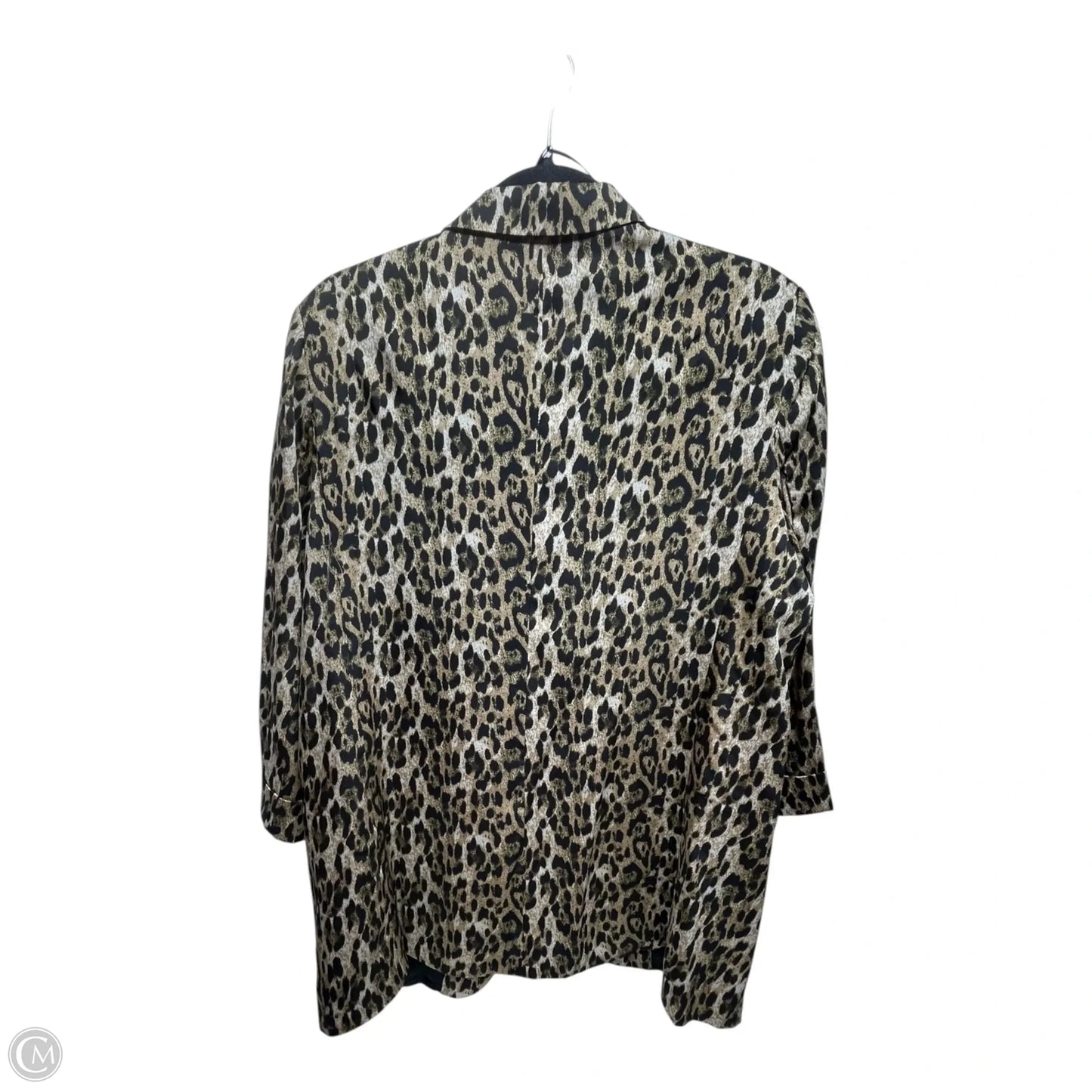 Blazer By Philosophy In Animal Print, Size: 14