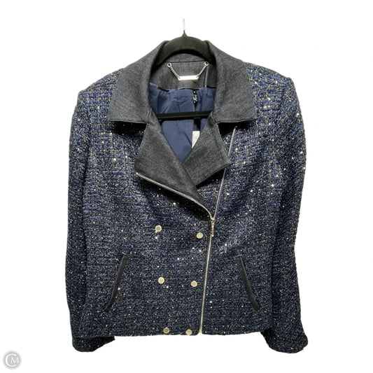 Blazer By White House Black Market In Blue & Gold, Size: 14