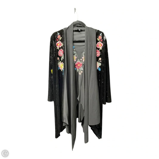 Kimono By Andree By Unit In Floral Print, Size: L