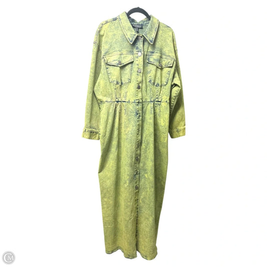 Dress Casual Maxi By Eloquii In Green, Size: 18