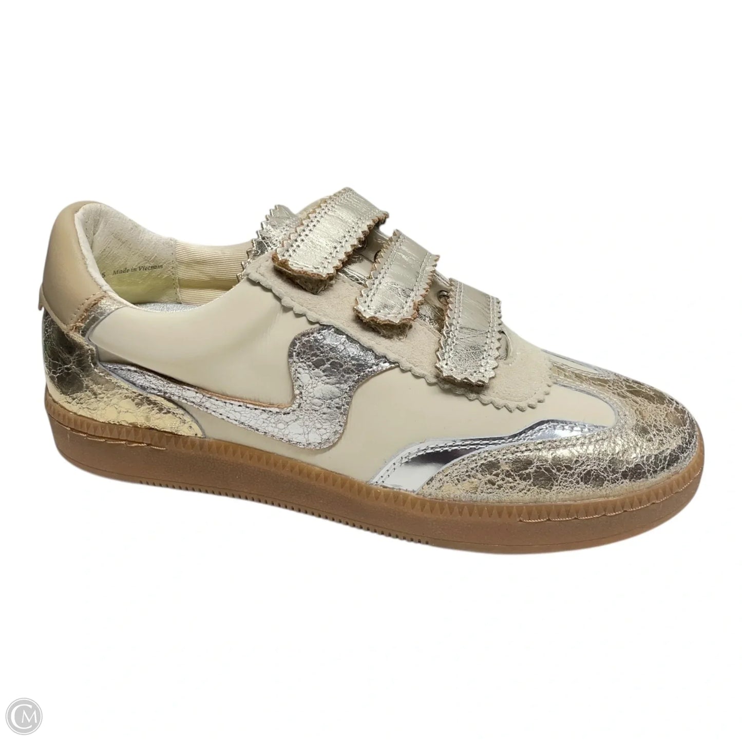 Shoes Sneakers By Dolce Vita In Gold, Size: 6.5