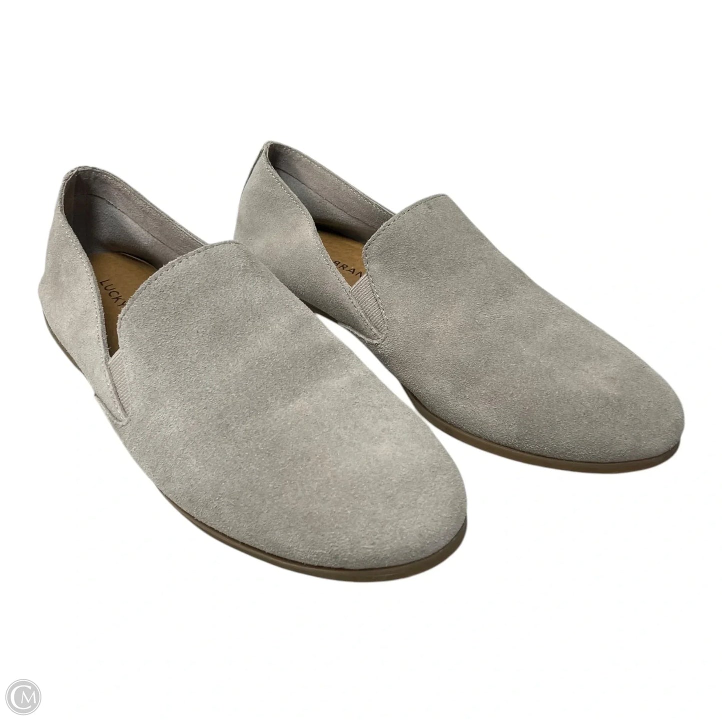 Shoes Flats By Lucky Brand In Grey, Size: 8