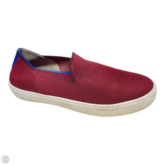 Shoes Sneakers By Rothys In Red & White, Size: 7.5