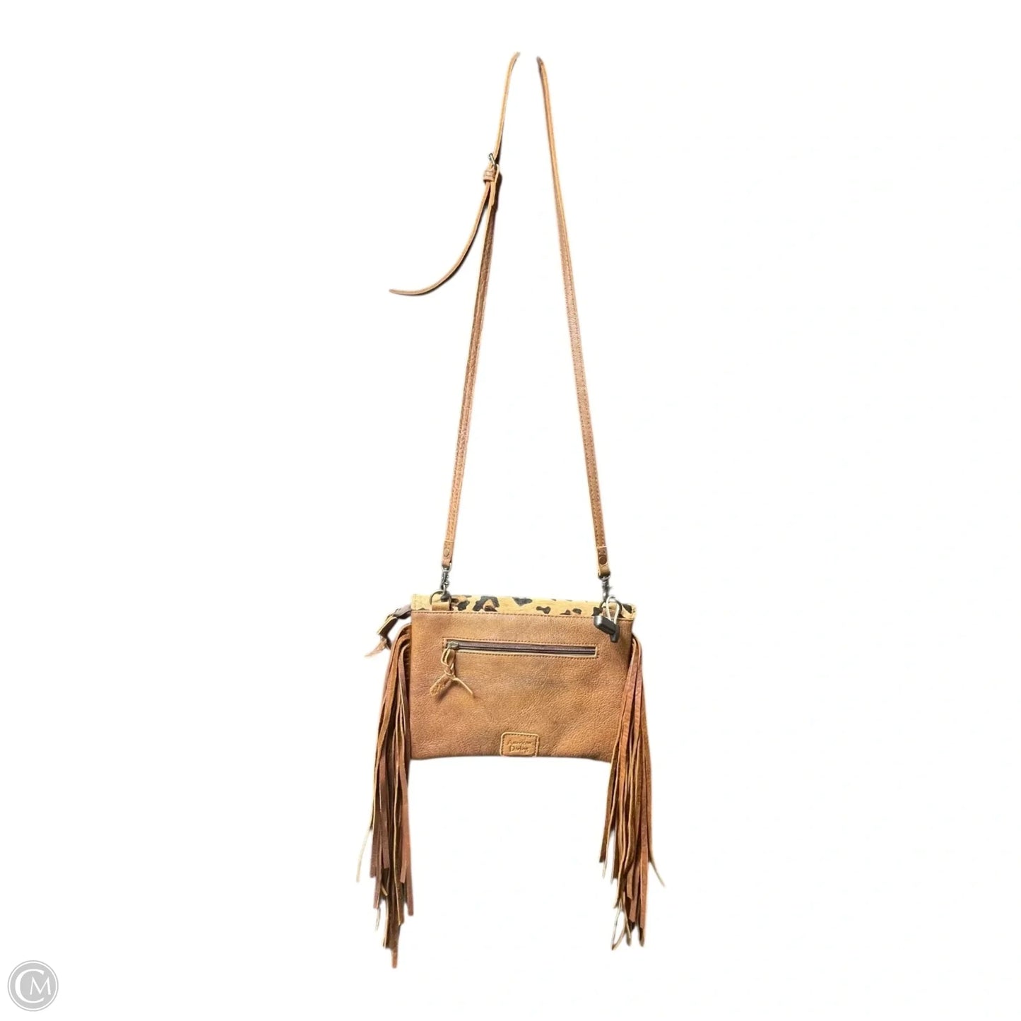 Crossbody Leather By Cmb, Size: Medium