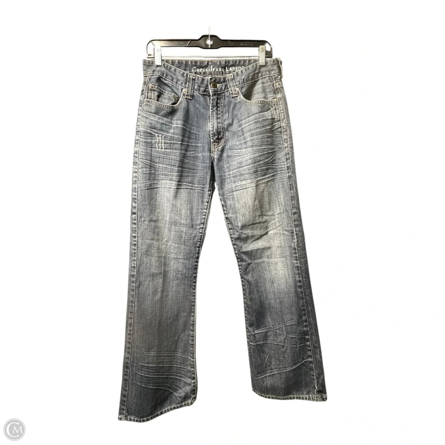 Jeans Boot Cut By Guess In Blue, Size: 8