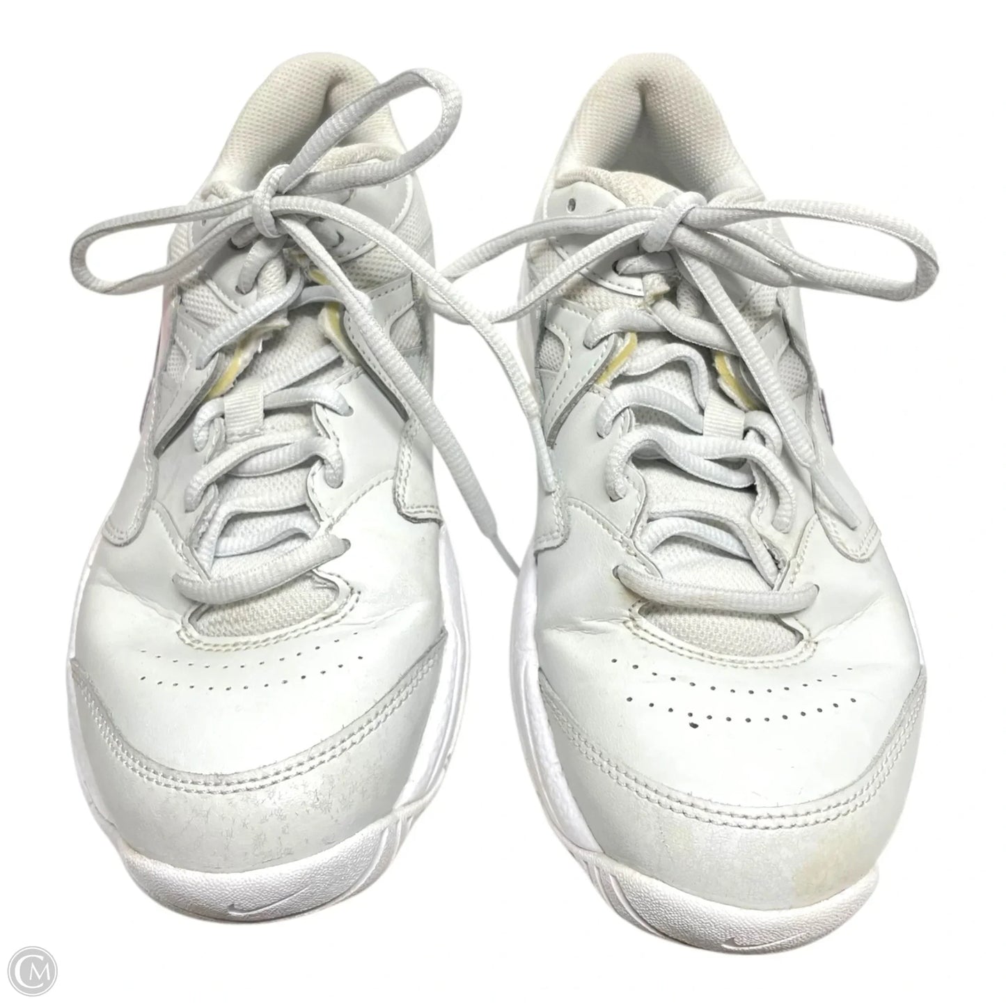 Shoes Sneakers By Nike In Grey & Purple, Size: 8