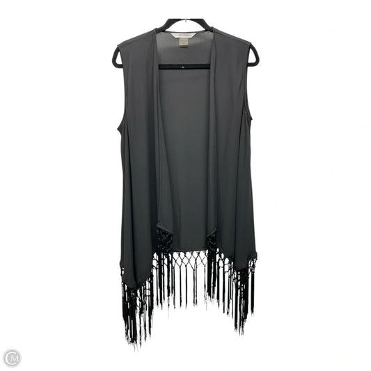 Vest Other By Peter Nygard In Black, Size: M