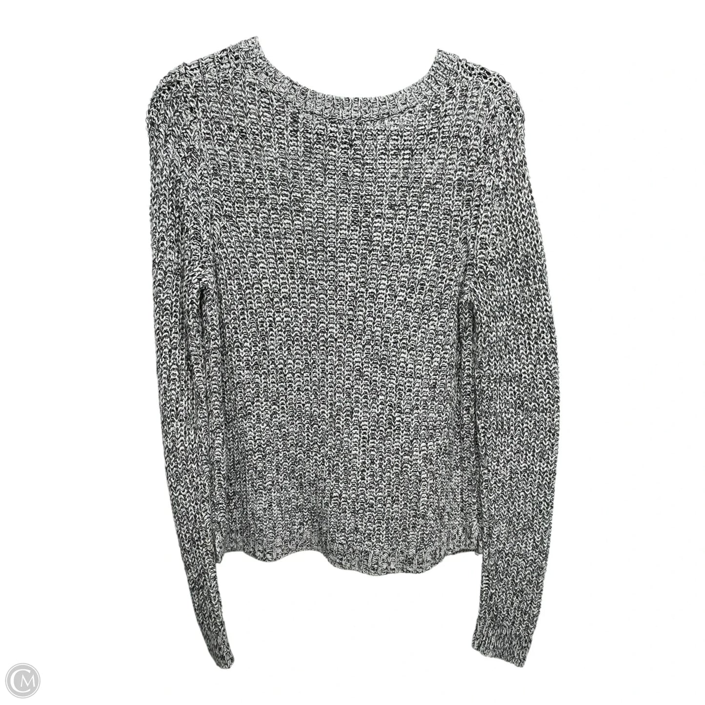 Sweater By Gap In Black & White, Size: S