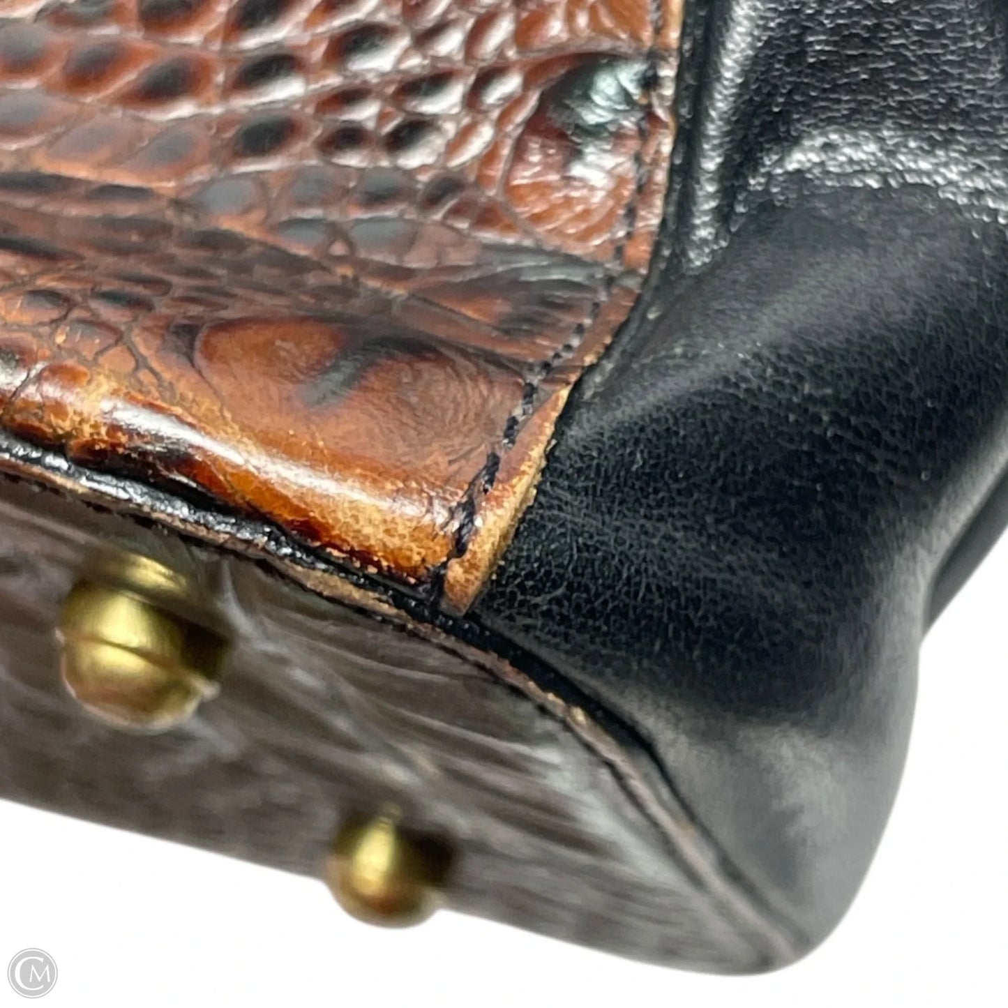 Handbag Designer By Brahmin, Size: Small