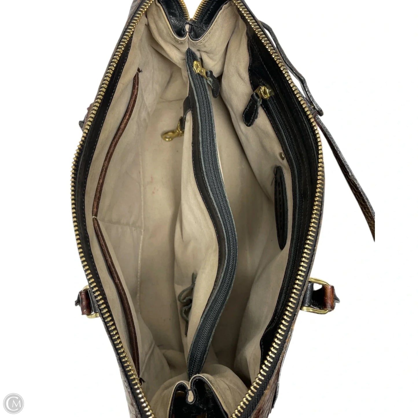 Handbag Designer By Brahmin, Size: Small