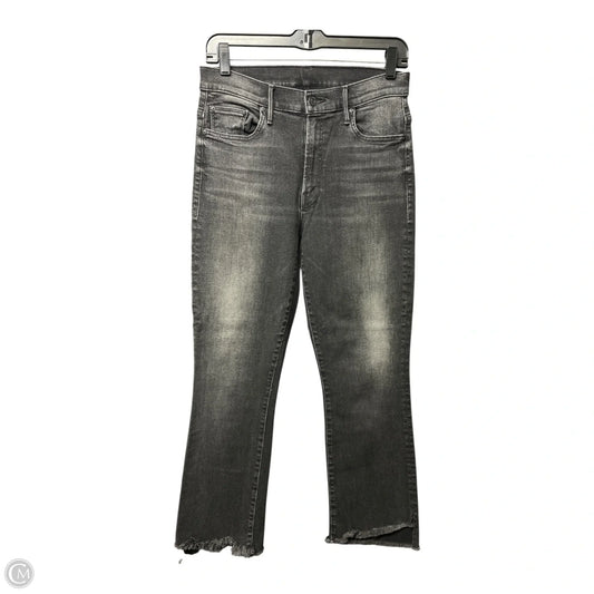 Jeans Cropped By Mother In Black, Size: 8