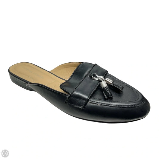 Shoes Flats By Adrienne Vittadini In Black & Tan, Size: 10