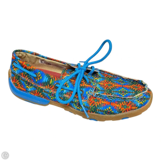 Shoes Flats By Twisted X In Multi-colored, Size: 5.5