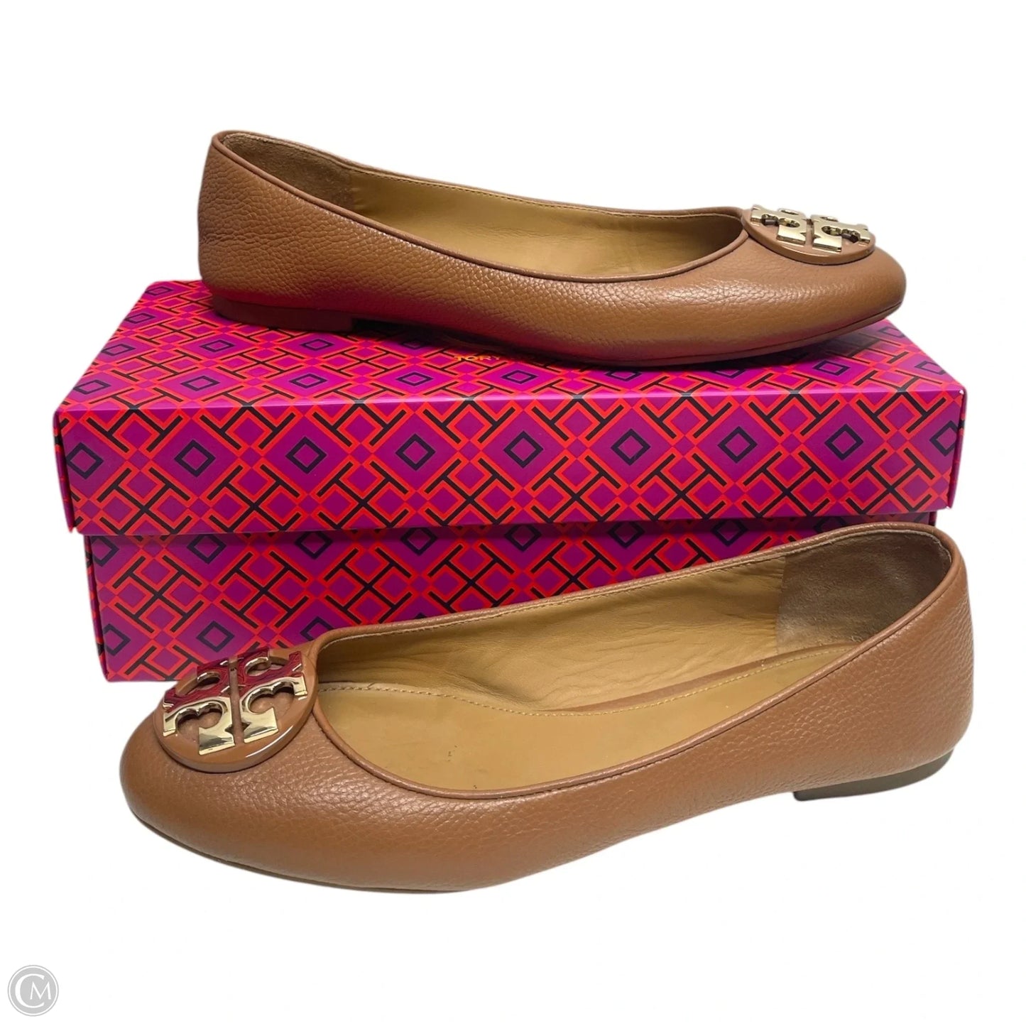 Shoes Designer By Tory Burch In Tan, Size: 7