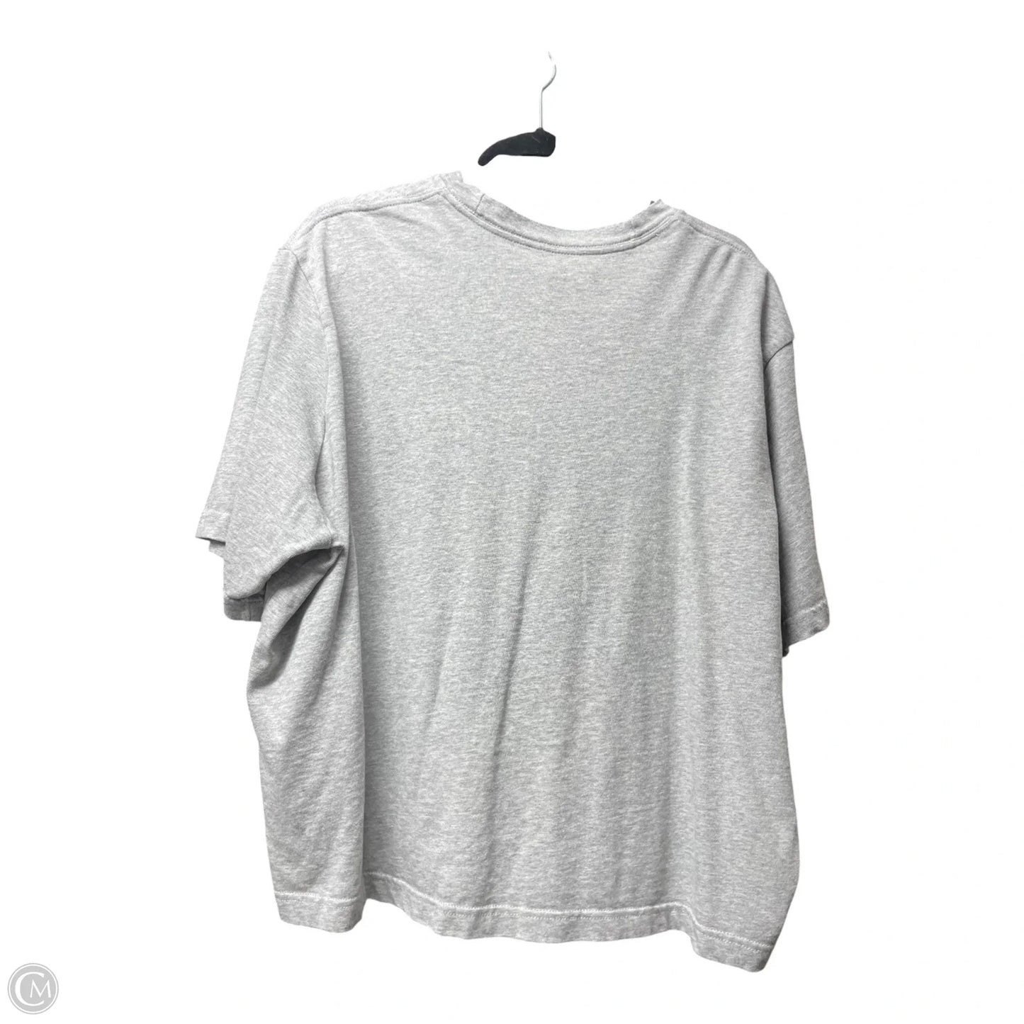 Top Short Sleeve By Nike Apparel In Grey, Size: Xl