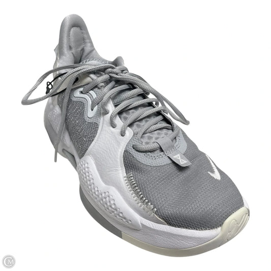 Shoes Athletic By Nike In Grey & White, Size: 7.5