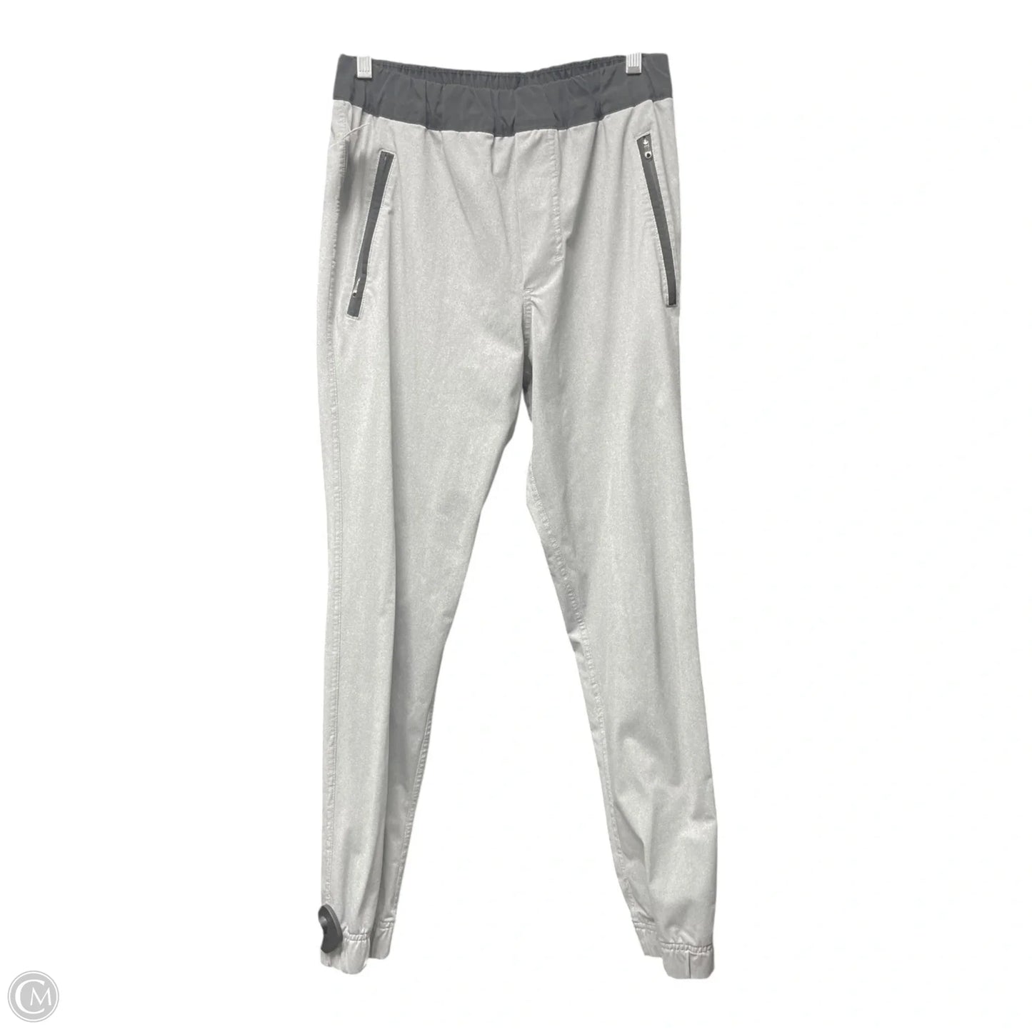 Athletic Pants By Lululemon In Black & Grey, Size: S