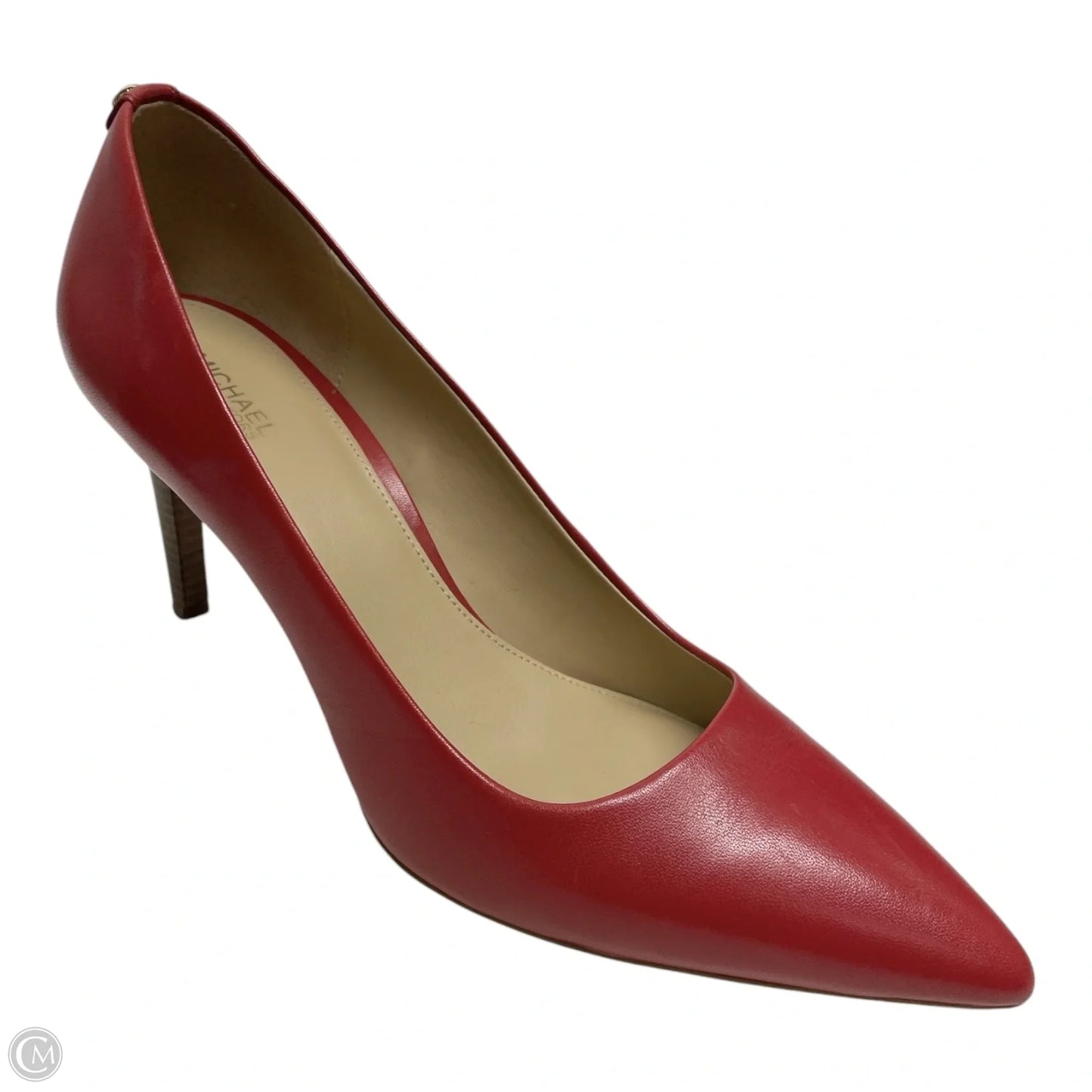 Shoes Heels Stiletto By Michael By Michael Kors In Red & Tan, Size: 10